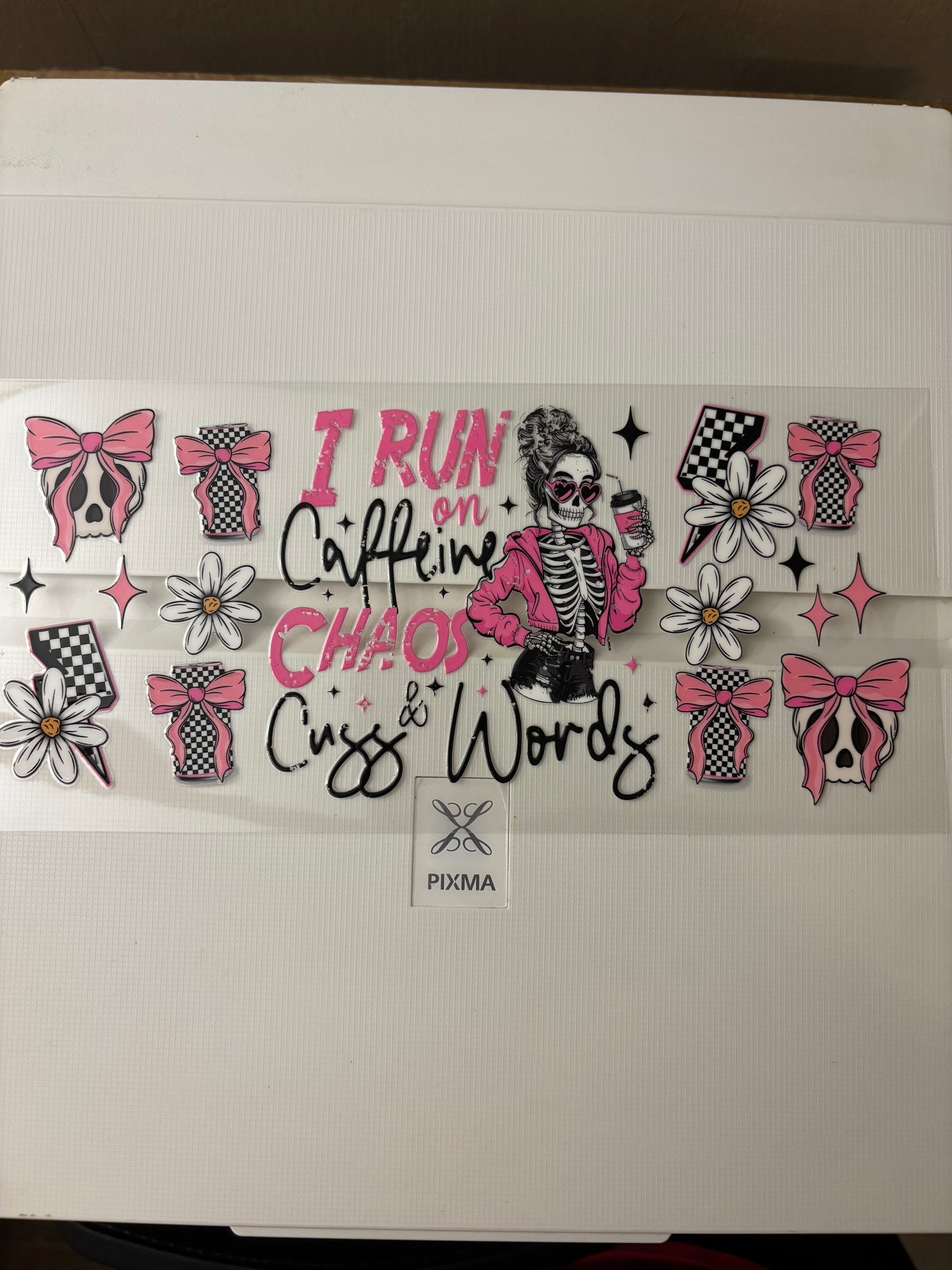 I run on caffeine and chaos