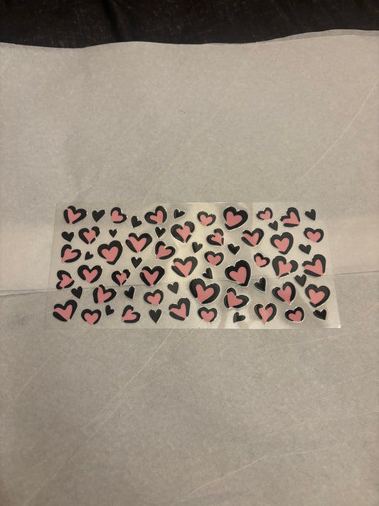 Pink hearts