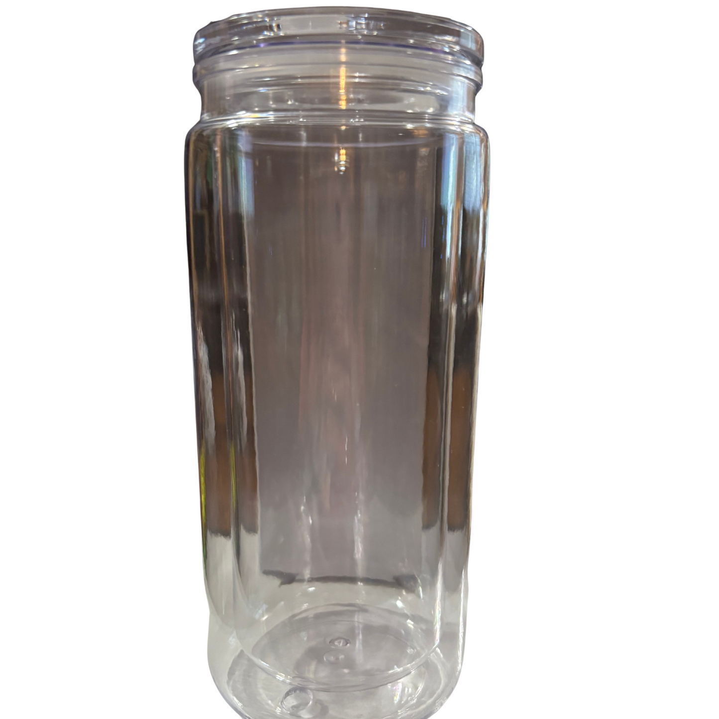 16 oz acrylic snow globe tumbler