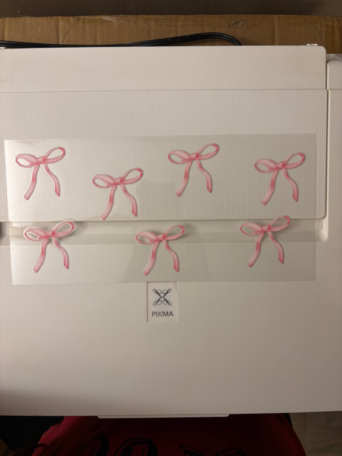 Pink bows