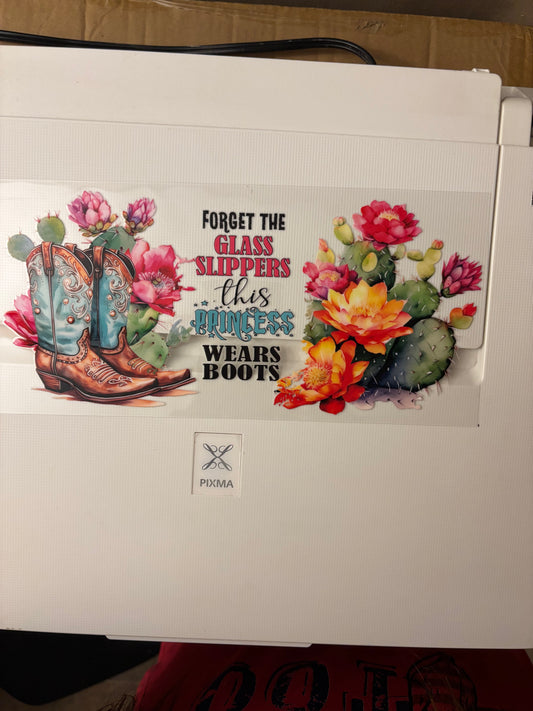 Forget the glass slippers