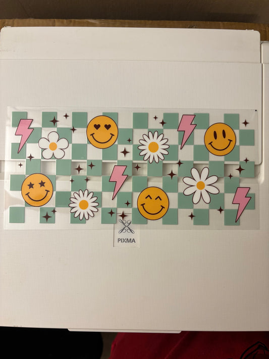 Smileys and lightning bolts