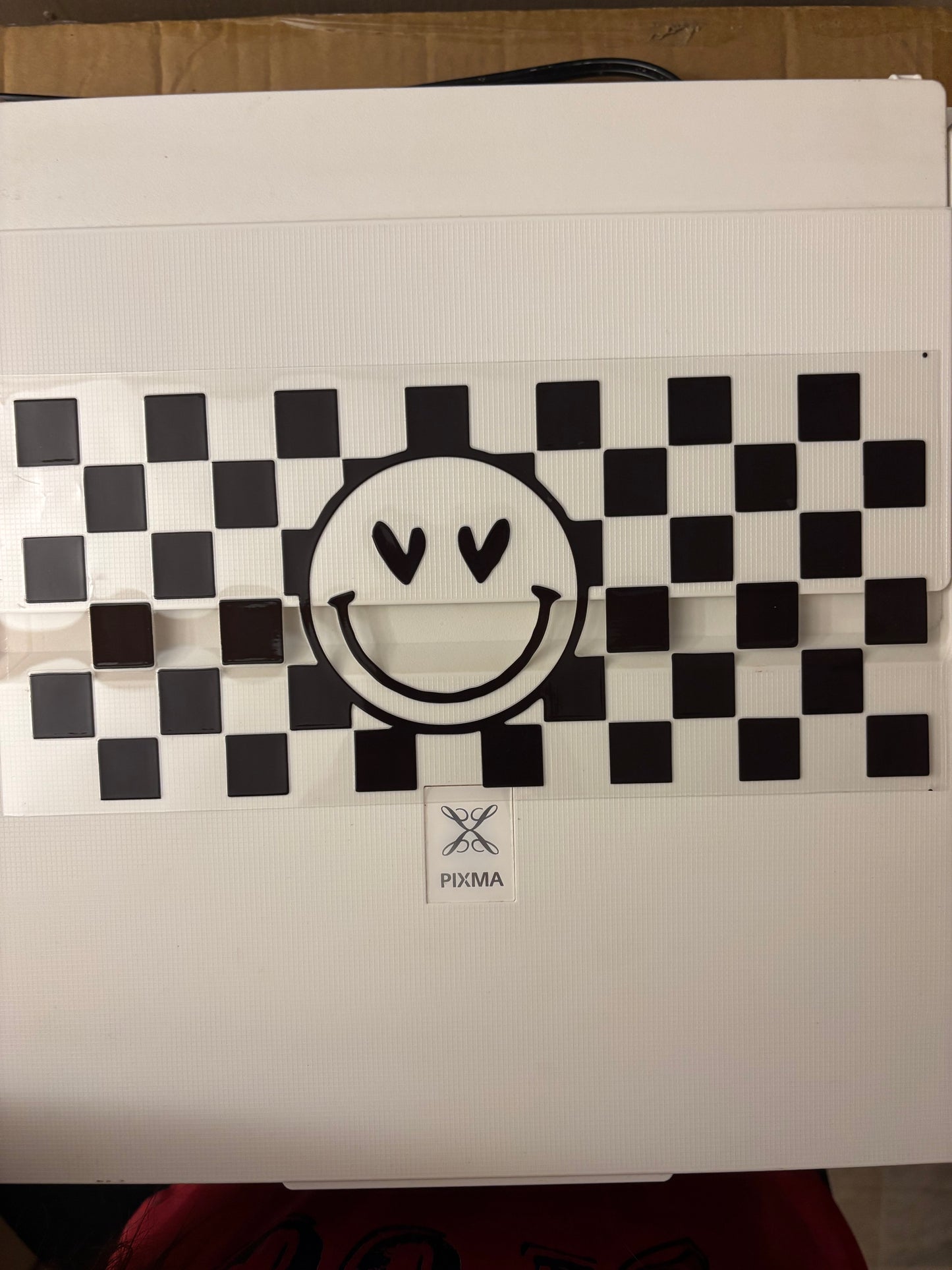 Checkered smiley