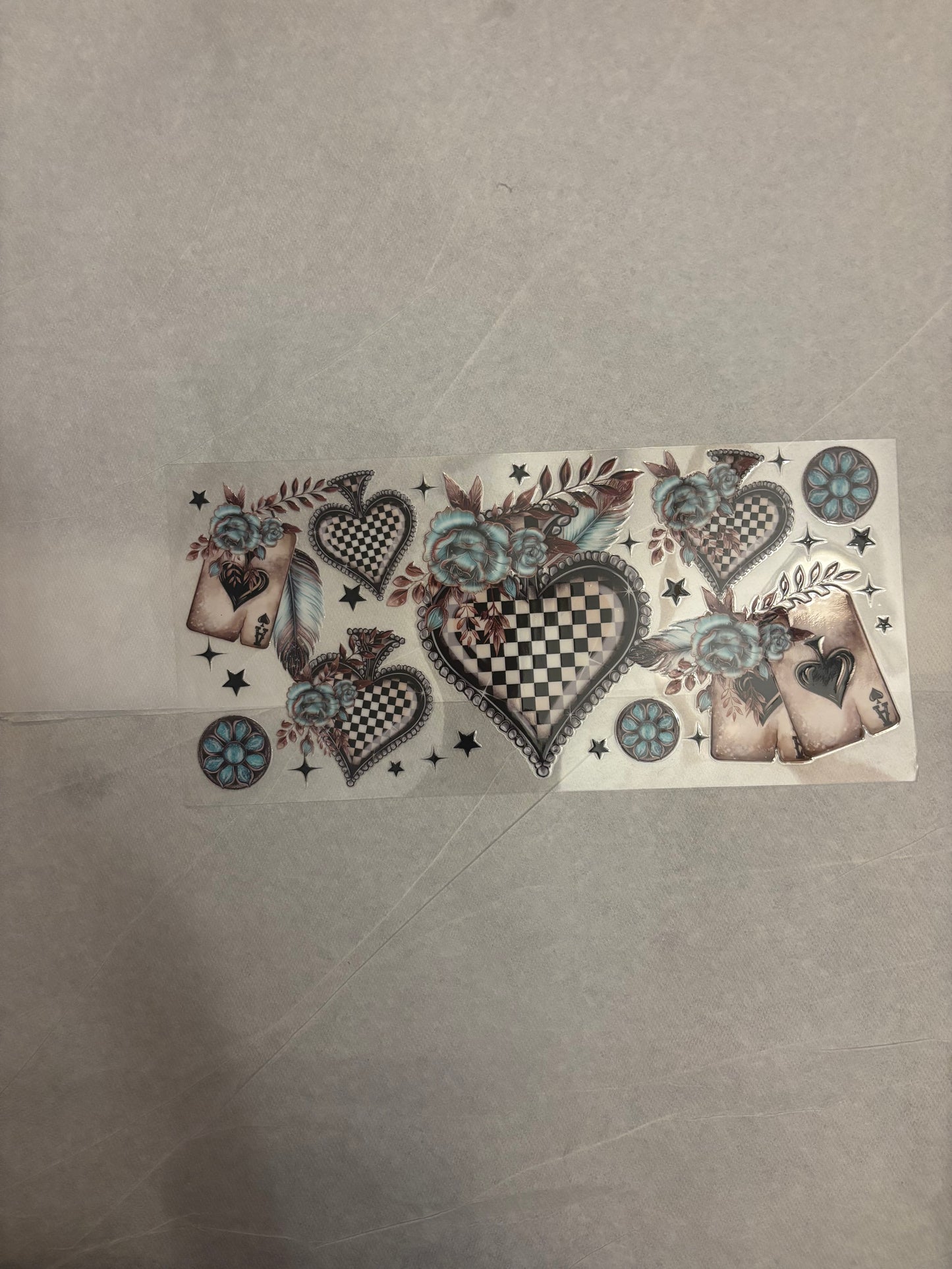 Checkered heart