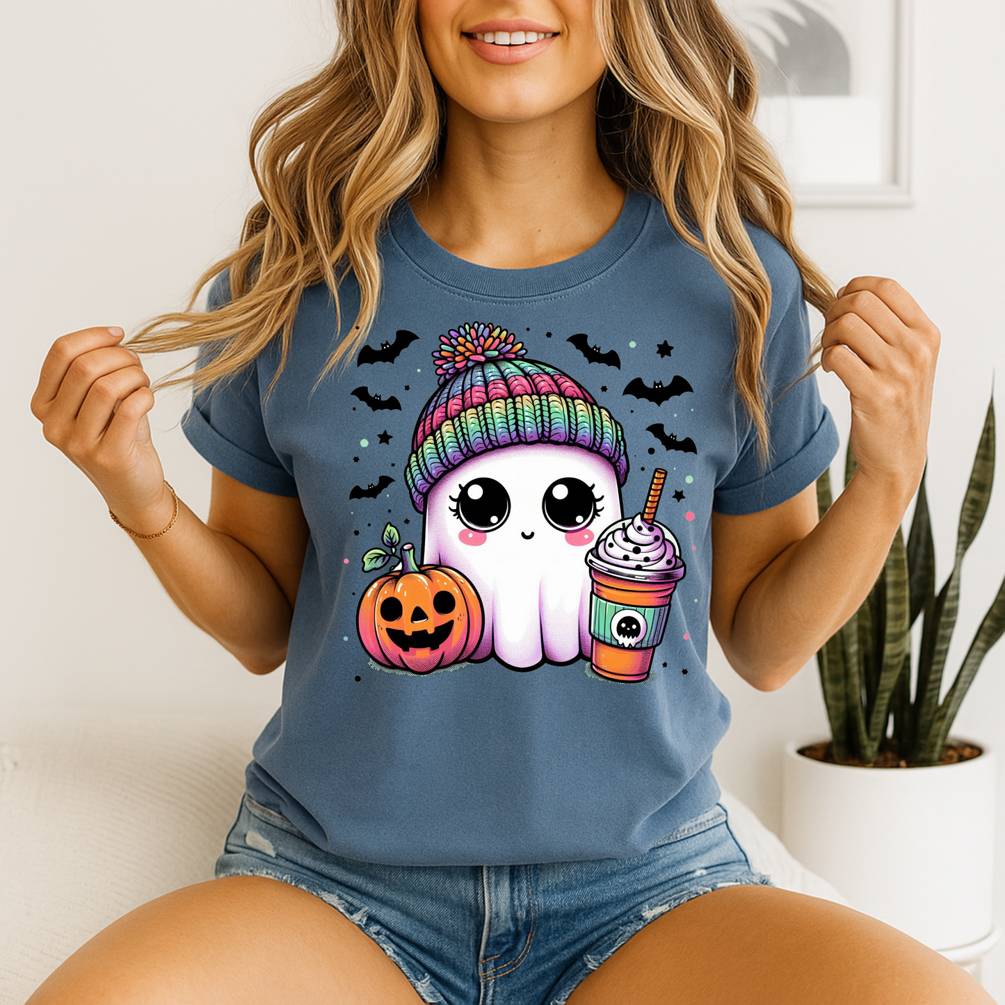 cute beanie ghost