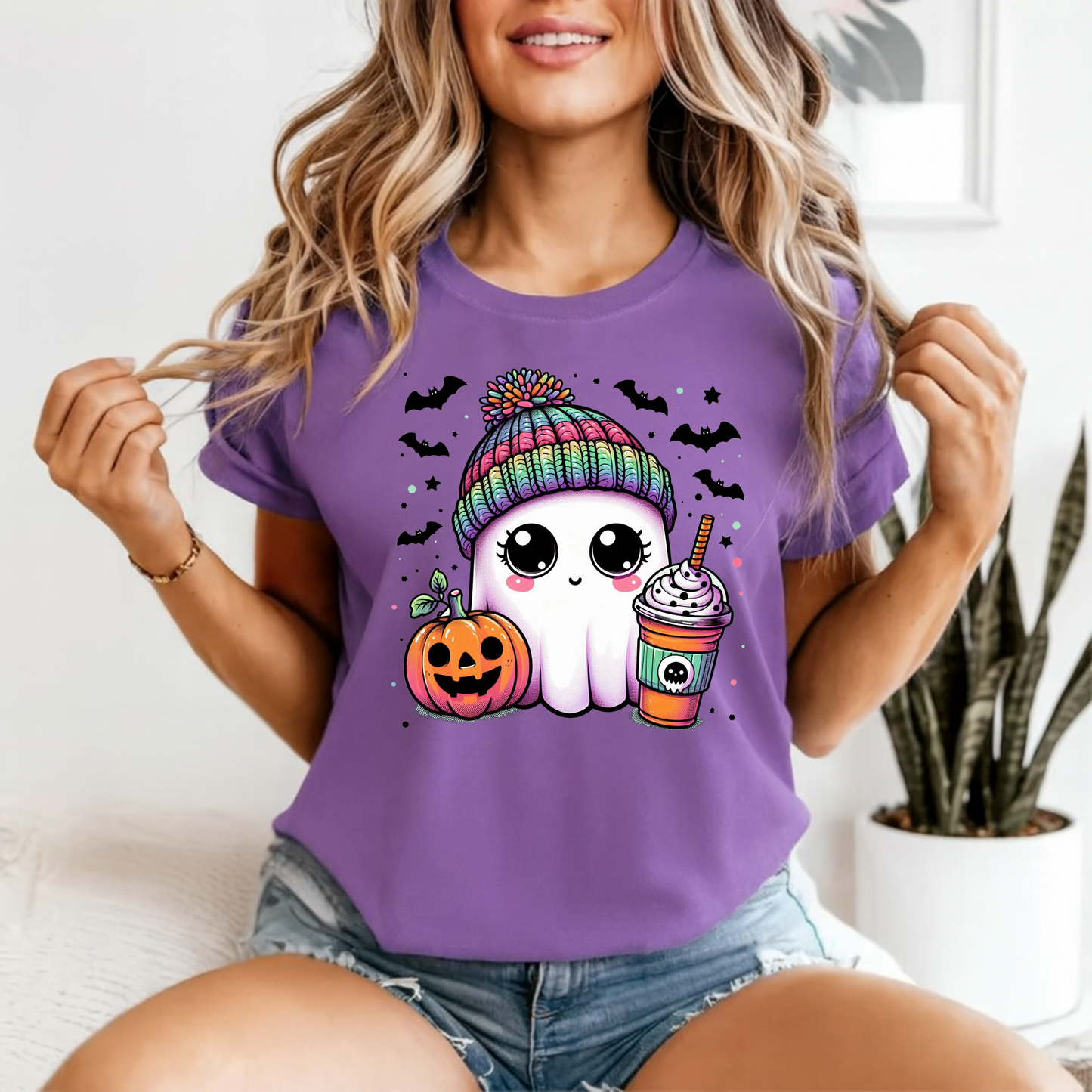 cute beanie ghost
